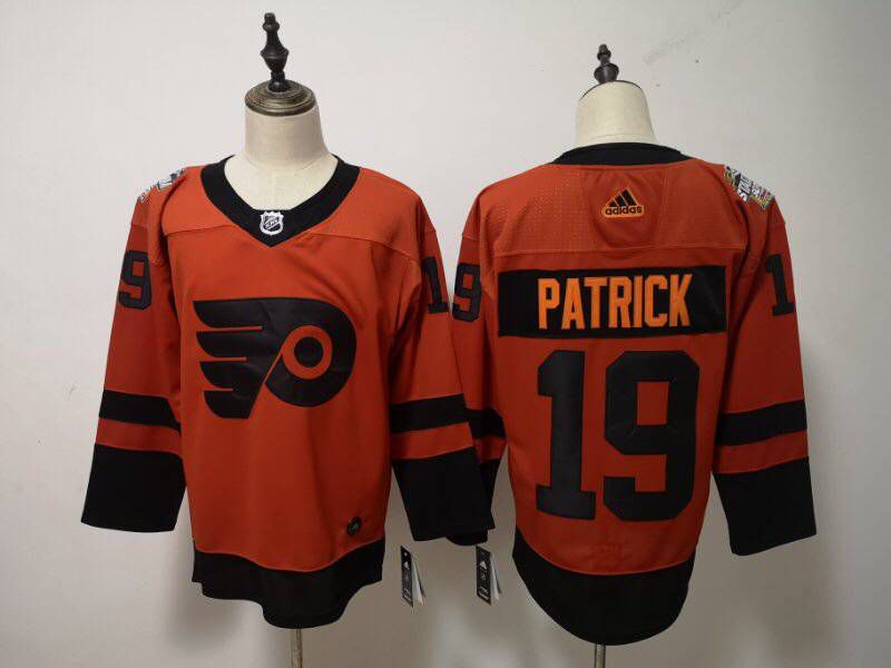 Men Philadelphia Flyers #19 Patrick Orange Adidas Third Edition Adult NHL Jersey